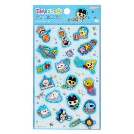 激安　即日発送【正規品】【たまごっち・ぷっくりシール・57002・ブル】たまごっち ぷっくりシール キラキラシール2 キラキラシール3 プチプチシール2　シール　ステッカー　ミニ　プチ　ワンポイント　文房具　雑貨　グッズ　かわいい　たまごっちボンボンドロップシール