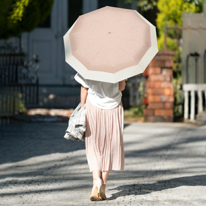 折りたたみ傘 日傘 晴雨兼用 遮光 UVカット率100% オシャレ ピンク 新品 通販