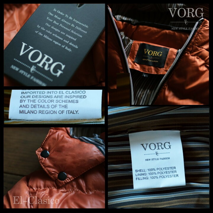 楽天市場】新品*正規品*イタリア*VORG*ヴォーグ Ultra Light 中綿 