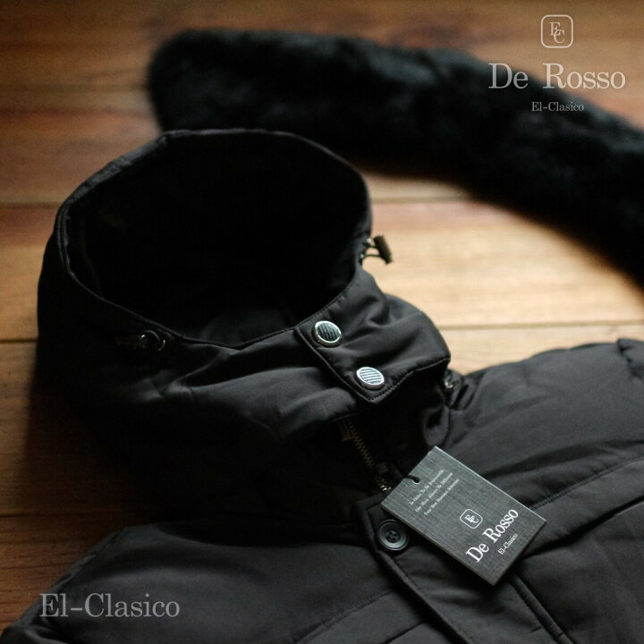 楽天市場】新品*イタリア*De Rosso* フォックスファー 羽毛90% ダウン 