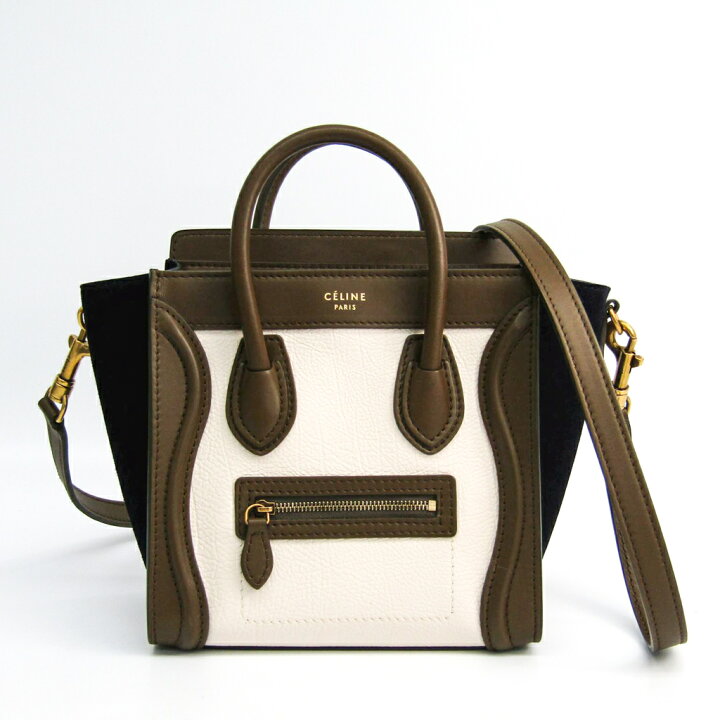 楽天市場】セリーヌ(Celine) ラゲージ ナノ ショッパー 168243  