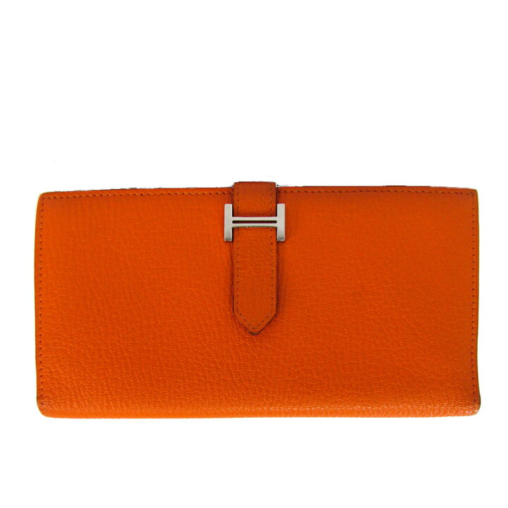楽天市場】エルメス (Hermes) ベアン シェーブル 長財布（三つ折り  