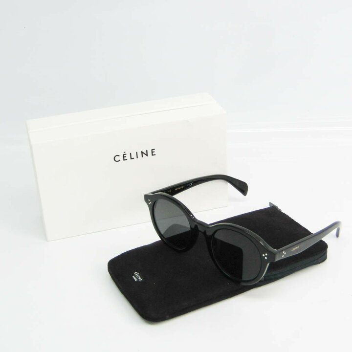 楽天市場】セリーヌ(Celine) レディース ラウンド サングラス ブラック 