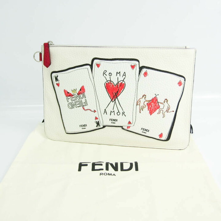 楽天市場】フェンディ(Fendi) トランプ柄 7N0078 レディース レザー 