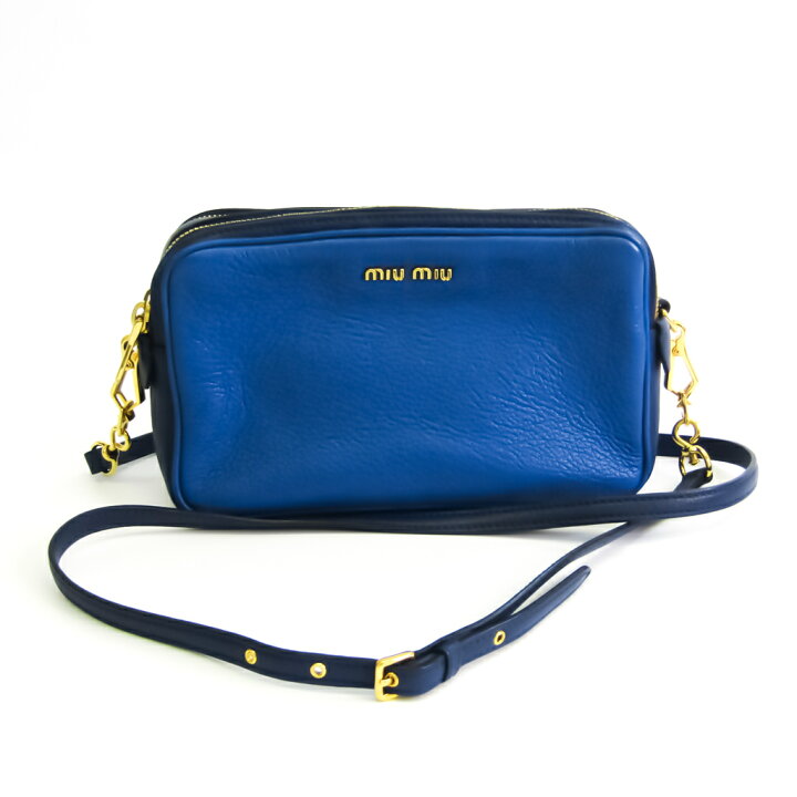 楽天市場】ミュウミュウ(Miu Miu) バイカラー 5BH539 レディース  