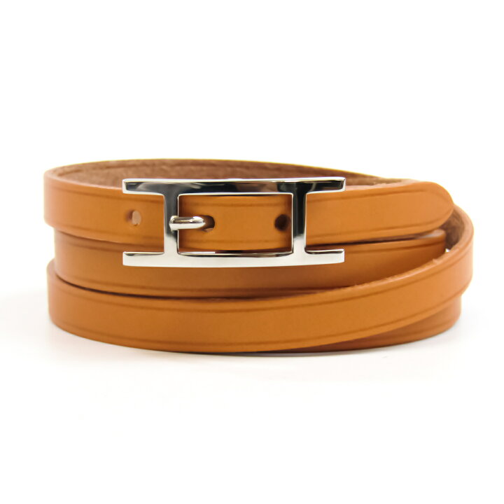 楽天市場】エルメス(Hermes) アピ III レザー ラップブレスレット 