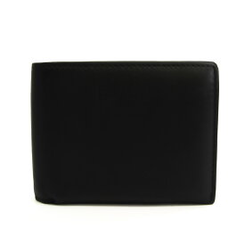 ボッテガ・ヴェネタ(Bottega Veneta) メンズ レザー 財布（二つ折り） ブラック