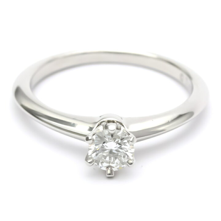 楽天市場】ティファニー (TIFFANY) ソリティア リング 10号 0.3ct 