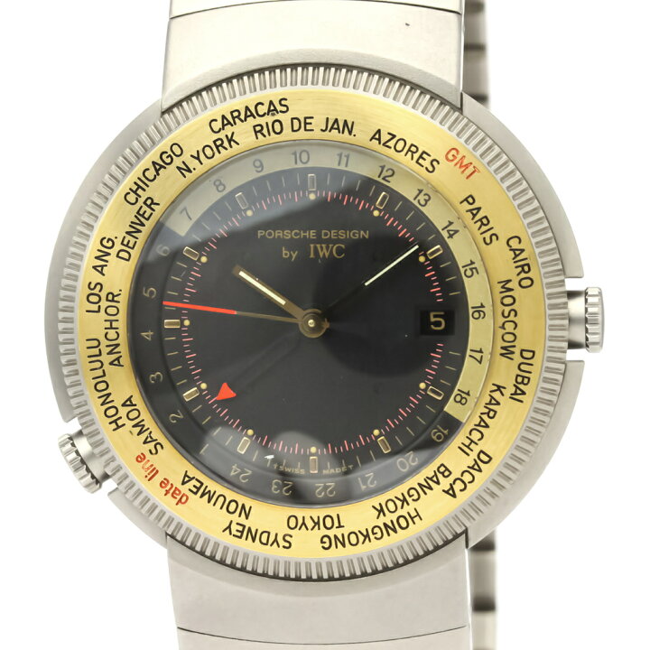 楽天市場】(IWC) ポルシェデザイン by IWC ワールドタイム K18 