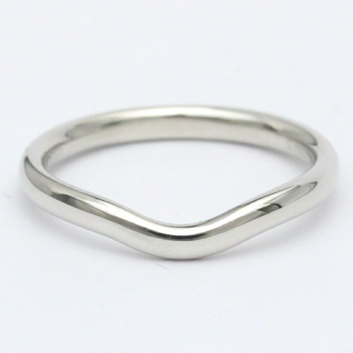 楽天市場】ティファニー (TIFFANY) カーブドバンドリング プラチナ 