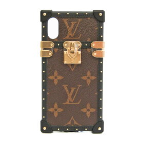 ルイ・ヴィトン(Louis Vuitton) モノグラム Phone X/XS アイ トランク ライト M67892 モノグラム バンパー iPhone X 対応 モノグラム,ノワール 【中古】