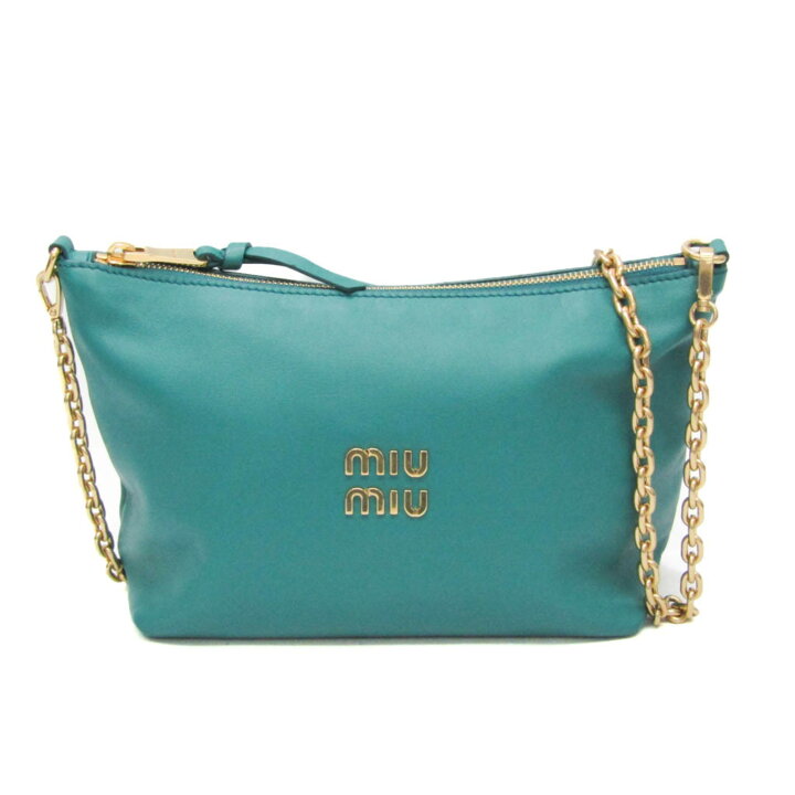 楽天市場】ミュウミュウ(Miu Miu) ロゴ レディース レザー ショルダー  