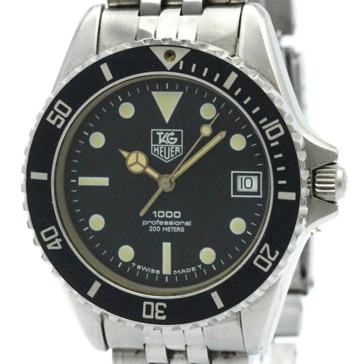 楽天市場】タグホイヤー (TAG HEUER) 1000シリーズ ステンレススチール 