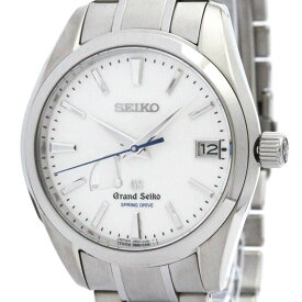 グランドセイコー (GRAND SEIKO) スプリングドライブ SBGA011 チタン メンズ 時計 (9R65-0AE0) (外装仕上げ済み) 【中古】【中古】