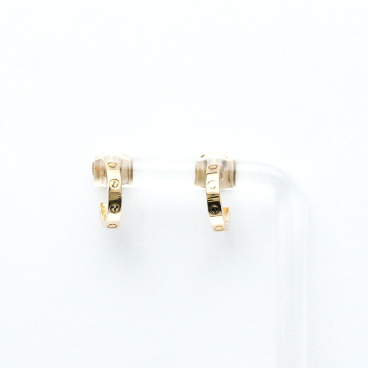 楽天市場】カルティエ(Cartier) ミニラブ ピアス 無し K18ピンク 