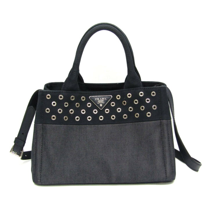 楽天市場】プラダ(Prada) カナパ 1BG439 レディース デニム,レザー 