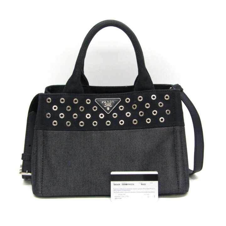 楽天市場】プラダ(Prada) カナパ 1BG439 レディース デニム,レザー 