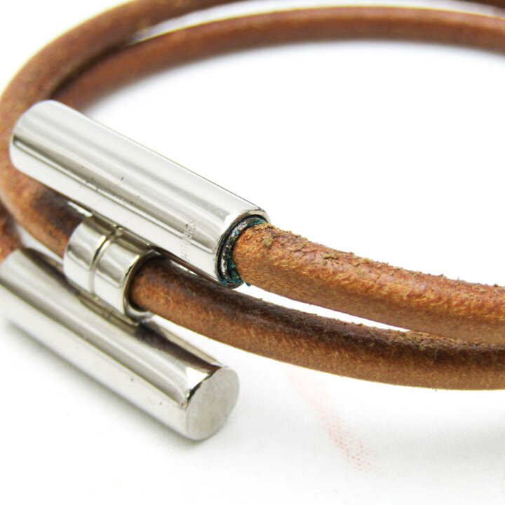 楽天市場】エルメス(Hermes) トゥルニス レザー,メタル バングル 
