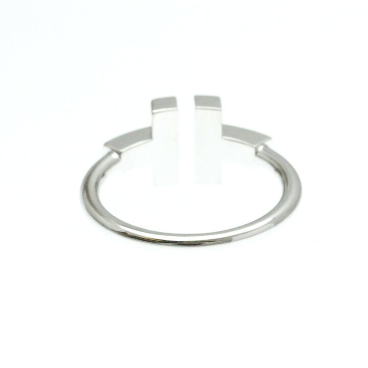 楽天市場】ティファニー(Tiffany) T ワイヤー リング K18ホワイト  