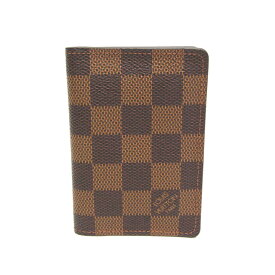 ルイ・ヴィトン(Louis Vuitton) ダミエ オーガナイザー・ドゥ ポッシュ N61721 ダミエキャンバス カードケース エベヌ【中古】