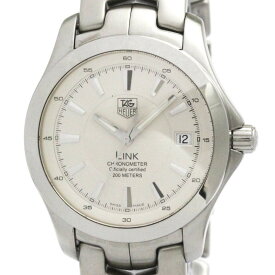 タグホイヤー (TAG HEUER) リンク クロノメーター ステンレススチール 自動巻き メンズ 時計 WJF5111 (外装仕上げ済み)【中古】