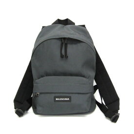 バレンシアガ(Balenciaga) エクスプローラー バックパック S 558163 メンズ,レディース ナイロン リュックサック ブラック,グレー【中古】