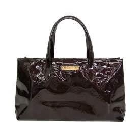 ルイ・ヴィトン(Louis Vuitton) モノグラムヴェルニ ウィルシャーPM M93641 レディース ハンドバッグ アマラント【中古】