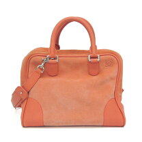 楽天市場】ロエベ loewe バッグ ショルダーバッグ レザー オレンジの通販