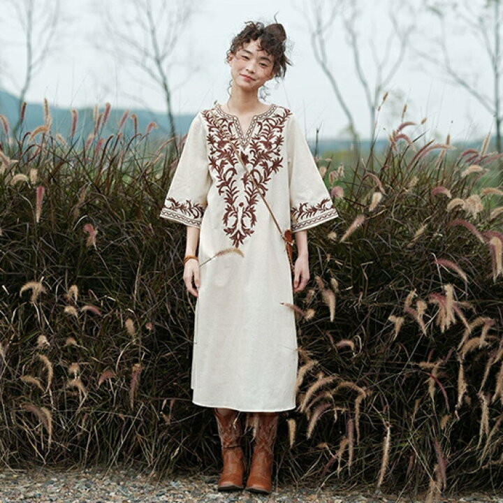 楽天市場】即納 elaine fashion 秋 レディース ワンピース 山ガール  