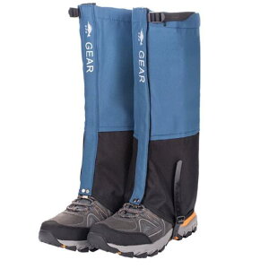 登山用 ゲイター ロングスパッツ 防水 ロングゲイター ゲーター トレッキング アウトドア 登山スパッツ 草刈り 泥除け 防寒 撥水 雪 雨具 登山用品 登山グッズ ハイキング トレイルランニン