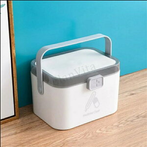 救急箱 薬箱 薬入れ 小物入れ 応急ボックス 家庭用 多機能 収納ケース 取っ手付き 北欧スタイル 収納ボックス