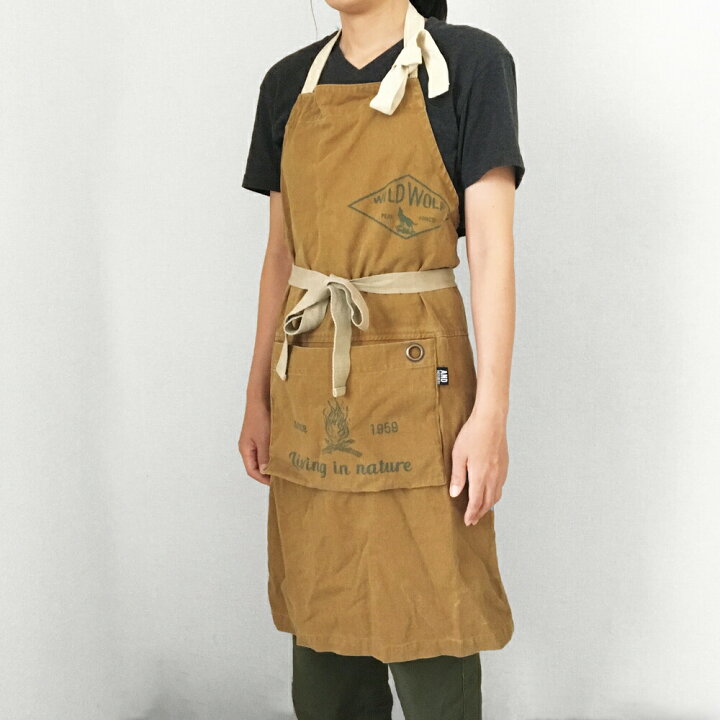 楽天市場】【ポイント5倍!+クーポン】AND PACKABLE エプロン 大人用(シカ/オオカミ/クマ/ネコ)【ポケッタブル アンドパッカブル】 : EL COMMUN online shop