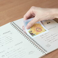 ＼P2倍＋クーポン／リングリーフ｜ノート リングノート メモ おしゃれ かわいい デコ 予定 勉強 仕事 日…