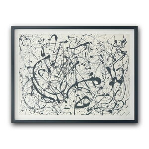 �yRaffinart�z�W���N�\���E�|���b�N�uNumber 14�v�m810mm × 610mm�n�bJackson Pollock �A�[�g�|�X�^�[ �t���[���Z�b�g �G�� �z�� �z�����y�󒍐��Y�i�z�y�����܂ł� ��7-10�c�Ɠ��z�y�uRaffinart�v�ȊO�̏�
