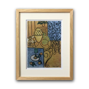 �yRaffinart�z�A�����E�}�e�B�X�uInterior in Yellow and Blue,1946�v�m305mm × 380mm�n�bHenri Matisse �A�[�g�|�X�^�[ �t���[���Z�b�g �G�� �z�� �z�����y�󒍐��Y�i�z�y�����܂ł� ��7-10�c�Ɠ��z�y�uRaffinart
