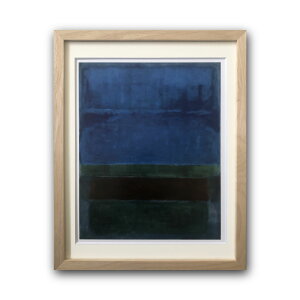 �yRaffinart�z�}�[�N�E���X�R�uUntitled,1952 (Blue,Green,and Brown)�v�m305mm × 380mm�n�bMark Rothko �A�[�g�|�X�^�[ �t���[���Z�b�g �G�� �z�� �z���� �C���e���A�y�󒍐��Y�i�z�y�����܂ł� ��7-10�c�Ɠ��z