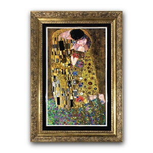 �yRaffinart�z�O�X�^�t�E�N�����g�uThe Kiss�v�m575mm × 818mm�n�bGustav Klimt �A�[�g�|�X�^�[ �t���[���Z�b�g �G�� �z�� �z���� �C���e���A �t���[���t���y�󒍐��Y�i�z�y�����܂ł� ��9-12�c�Ɠ��z�y