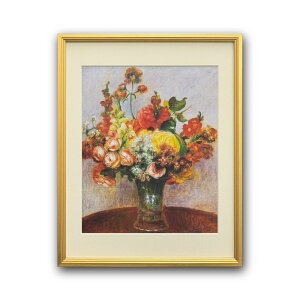 �yRaffinart�z �A�[�g�t���[�� �s�G�[�����I�[�M���X�g�E���m���[�� �u�ԕr�̒��̉ԁv�m419mm × 534mm�n�bPierre-Auguste Renoir �A�[�g�|�X�^�[ �t���[���Z�b�g �G�� �z�� �z�����y�󒍐��Y�i�z�y����