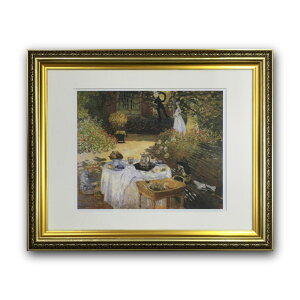 �yRaffinart�z�N���[�h�E���l�u�뉀�ł̒��H�v�m575mm × 490mm�n�bClaude Monet�A�[�g�|�X�^�[ �t���[���Z�b�g�y�󒍐��Y�i�z�y�����܂ł� ��7-10�c�Ɠ��z�y�uRaffinart�v�ȊO�̏��i�Ɠ����s�z