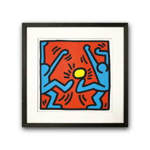 �yRaffinart�z�L�[�X�E�w�����O�uUntitled�v�m425mm × 425mm�n�bKeith Haring �A�[�g�|�X�^�[ �t���[���Z�b�g �G�� �z�� �z�����y�󒍐��Y�i�z�y�����܂ł� ��7-10�c�Ɠ��z�y�uRaffinart�v�ȊO�̏��i�Ɠ�