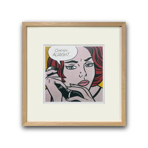 �yRaffinart�z���C�E���L�e���X�^�C���uMasterpiece,1962�v�m425mm × 425mm�n�bRoy Lichtenstein �A�[�g�|�X�^�[ �t���[���Z�b�g �G�� �z�� �z�����y�󒍐��Y�i�z�y�����܂ł� ��7-10�c�Ɠ��z�y�uRaffinart�v