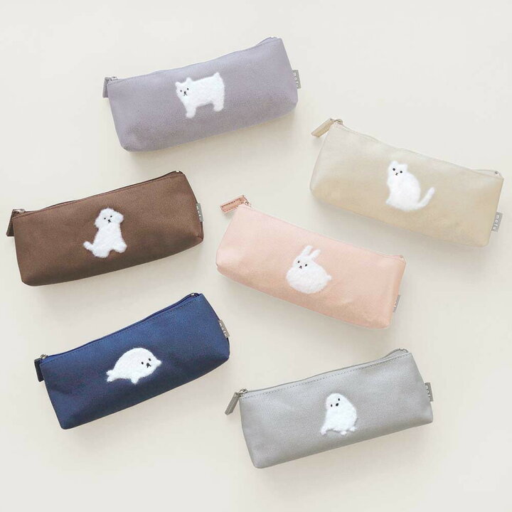 楽天市場 Mofumofu もふもふ ペンケース かわいい おしゃれ どうぶつ モフモフ 高校生 中学生 入学 シンプル 大容量 Matoka マトカ Drc El Commun Online Shop