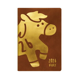 ＼P2倍＋クーポン／手帳 2026 マトカ 2026年1月始まり ダイアリー スケジュール帳｜B6サイズ マンスリー・スタンダード（月間ブロック）『ヒヒーン｜NEIGH』 干支 午年 ウマ 馬
