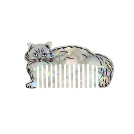 ＼P2倍＋クーポン／松尾ミユキ Cat Comb ヘアコーム｜櫛 くし かわいい おしゃれ カラフル 個性的 可愛い 大人 猫 ねこ ネコ ファッション ヘアケア コンパクト【yp】