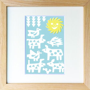 �yRaffinart�z���E�� 200 Series B�m225mm × 225mm�n�bYUYA �؂�G �C���X�g���[�^�[ �A�[�g�|�X�^�[ �t���[���Z�b�g �Ǌ|�� ���y�󒍐��Y�i�z�y�����܂ł� ��7-10�c�Ɠ��z�y�uRaffinart�v�ȊO�̏��i��