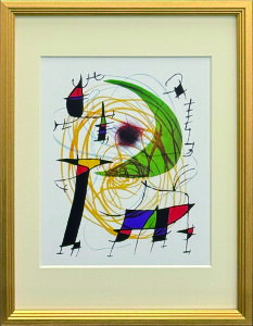 �yRaffinart�z�W���A���E�~�� �A�[�g�t���[���m314mm × 404mm�n�bJoan Miro �A�[�g�|�X�^�[ �t���[���Z�b�g �G�� �z�� �z���� �C���e���A�y�󒍐��Y�i�z�y�����܂ł� ��7-10�c�Ɠ��z�y�uRaffinart�v��