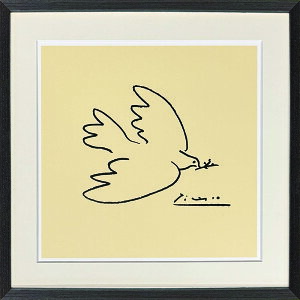 �yRaffinart�z �A�[�g�t���[�� �p�u���E�s�J�\�uThe Dove of Peace,1945�v�m425mm × 425mm�n�bPablo Picasso �A�[�g�|�X�^�[ �t���[���Z�b�g �G�� �z�� �z�����y�󒍐��Y�i�z�y�����܂ł� ��7-10�c�Ɠ��z�y�u