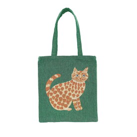 ＼P2倍＋クーポン／松尾ミユキ レクタングルトートバッグA｜rectangle tote bag 猫 鳥 リス トートバッグ エコバッグ お買い物バッグ マチ無し かわいい おしゃれ
