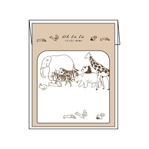 \P2倍+クーポン/AH LA LA アララ ふせん|付箋 おしゃれ かわいい 動物 大人 恐竜 ペンギン アヒル 羊 牛 スワン UFO ノート 勉強 仕事 個性的|MATOKA マトカ【dc】