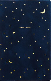 手帳 2025 マトカ 2025年4月始まり手帳 ダイアリー スケジュール帳｜新書判 コンパクトマンスリー（月間ブロック）『ミニュイ｜MINUIT』